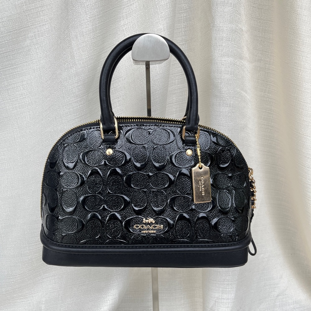 NWT MINI SIERRA SATCHEL (COACH F27597) handbag